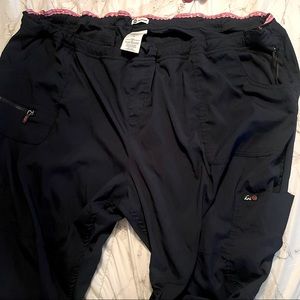 Koi light-weight regular navy scrub pants size 5X
